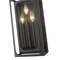 Z-Lite Easton Wall Sconce, 3-Light, 8 In.W x 5 In.L x 16 In.H, Matte Black/Matte Black 3038-3S-MB - alternate 6